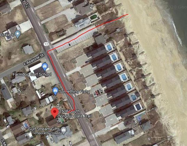 2508 Beach Rd, Semi-Oceanfront, Pool/Hot Tub Nags Head Esterno foto